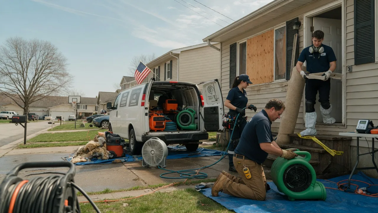 Water Damage Restoration in Wilson, LA near me